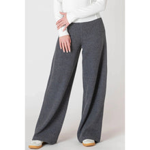 Load image into Gallery viewer, DX Wide Leg Ribbed Pant-Charcoal