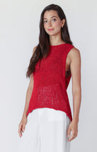 Load image into Gallery viewer, DX Sleeveless Crochet Tank