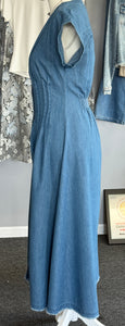 ZC Denim Maxi Dress