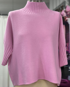 RR Maple Turtleneck-Pink