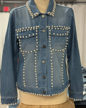 Load image into Gallery viewer, GK Denim Pearl Jacket
