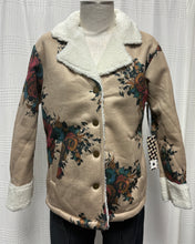Load image into Gallery viewer, GK Floral Sherpa Jacket
