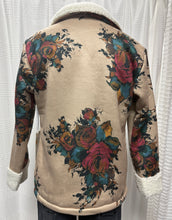 Load image into Gallery viewer, GK Floral Sherpa Jacket
