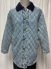 Load image into Gallery viewer, GK Denim Sherpa Jacket
