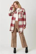 Load image into Gallery viewer, MYS Plaid Jacket-Red
