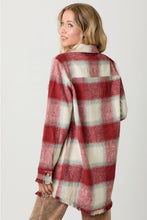 Load image into Gallery viewer, MYS Plaid Jacket-Red
