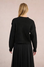 Load image into Gallery viewer, MB  Rose Shoulder Sweater
