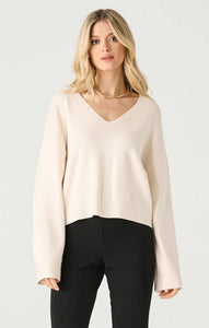 DX Pearl V-Neck Sweater