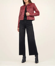 Load image into Gallery viewer, KU Julia Crop Jacket-Red
