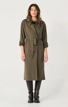 Load image into Gallery viewer, DX Olive Trench Coat
