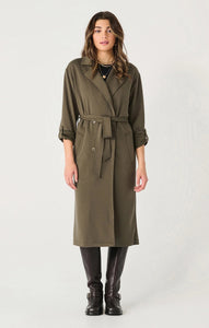 DX Olive Trench Coat