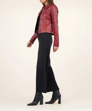 Load image into Gallery viewer, KU Julia Crop Jacket-Red
