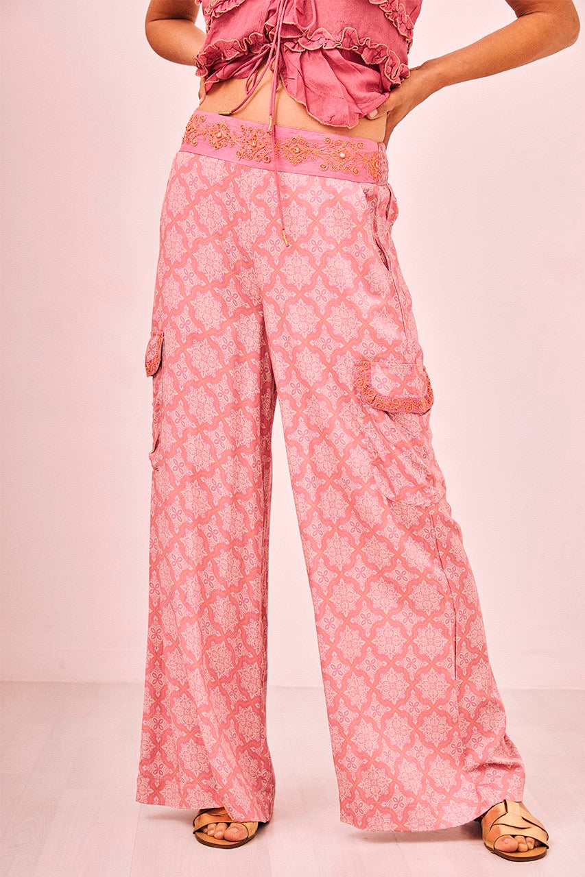 NKN Cargo Print Pants