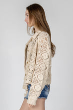 Load image into Gallery viewer, MM  Macrame Crochet Jacket
