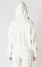 Load image into Gallery viewer, DX Hooded Cable Sweater

