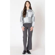 Load image into Gallery viewer, DX Grey Color Block Sweater
