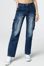 Load image into Gallery viewer, MM High Rise Cargo Jeans
