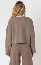 Load image into Gallery viewer, DX Ribbed Cardigan-Mocha
