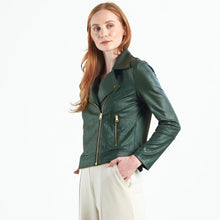 Load image into Gallery viewer, CSW Moto Jacket-Hunter Green
