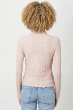 Load image into Gallery viewer, MYS Lettuce Mock Neck-Pink
