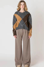 Load image into Gallery viewer, DX Argyle Sweater
