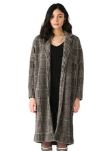 Load image into Gallery viewer, DX Houndstooth Plaid Coat
