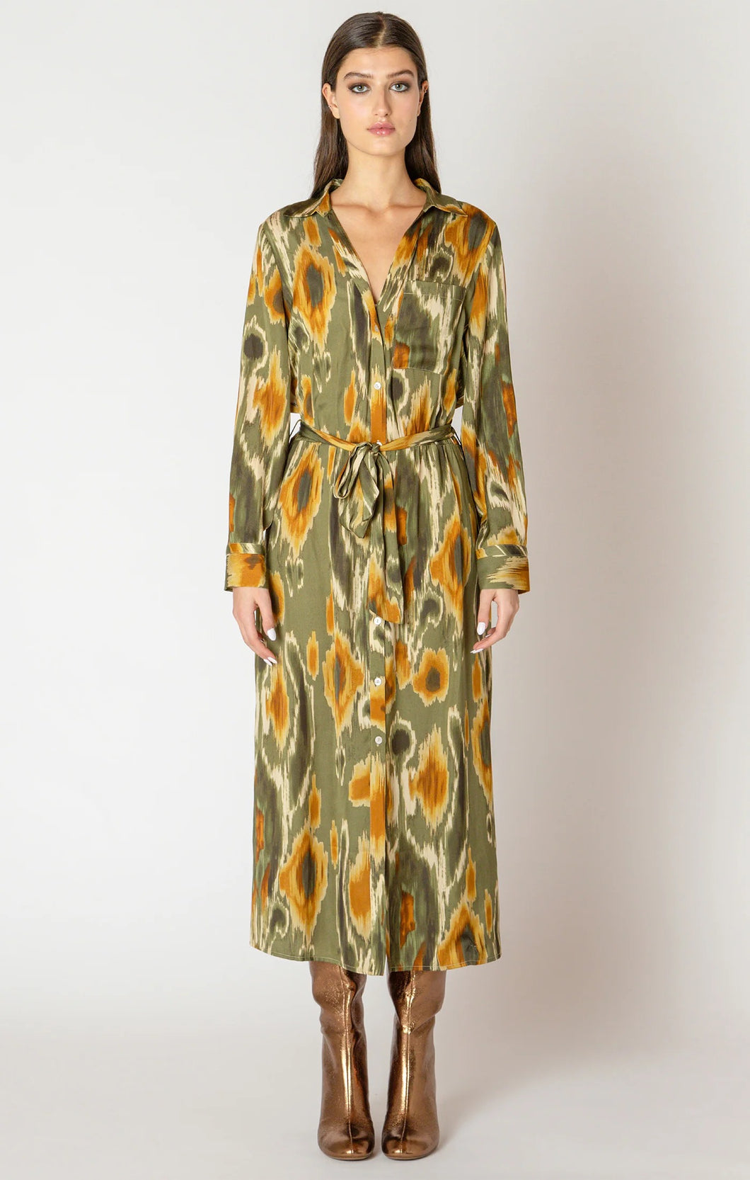 DX Midi Shirt Dress