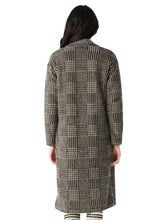 Load image into Gallery viewer, DX Houndstooth Plaid Coat
