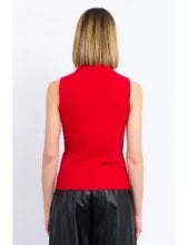 Load image into Gallery viewer, MB Red Sleeveless Top
