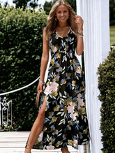 Load image into Gallery viewer, AK Floral Backless Dress
