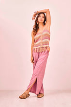 Load image into Gallery viewer, NKN Striped Top With Fringe
