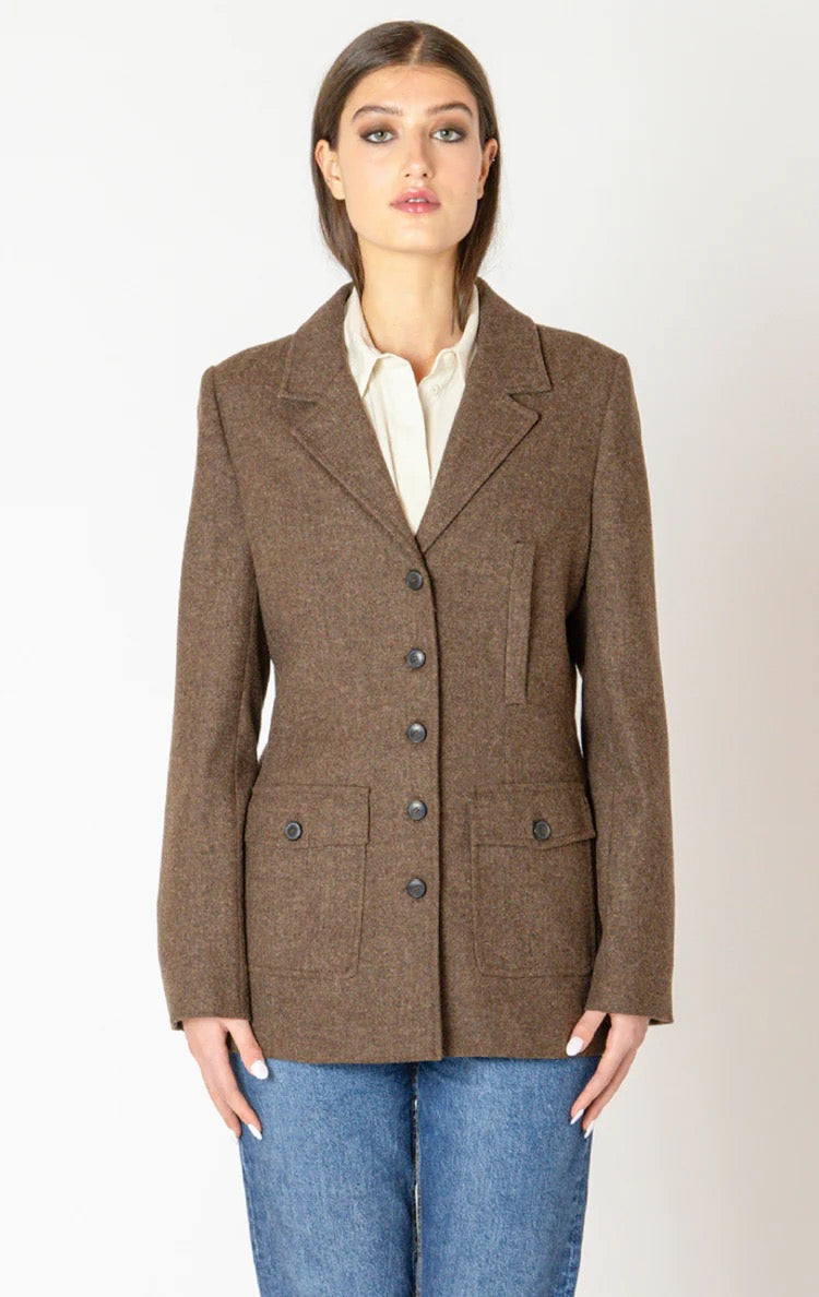 DX Brown Tweed Jacket