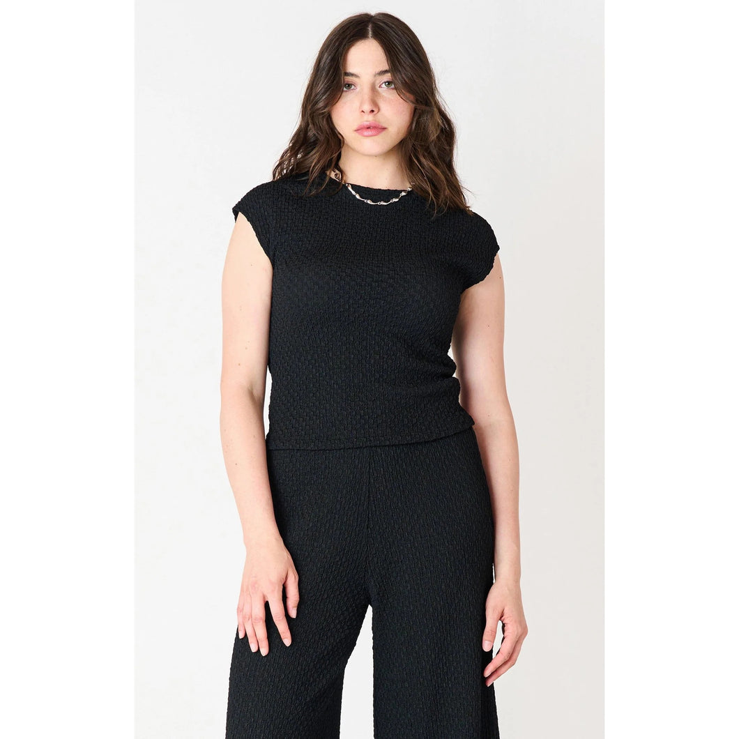 DX Textured Top-Black