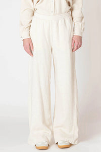 DX Wide Leg Jogger-Cream