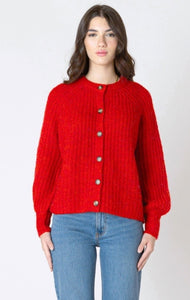 DX Candy Red Cardigan