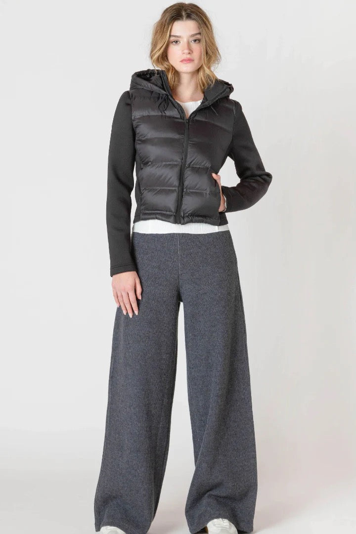 DX Mixed Fabric Jacket